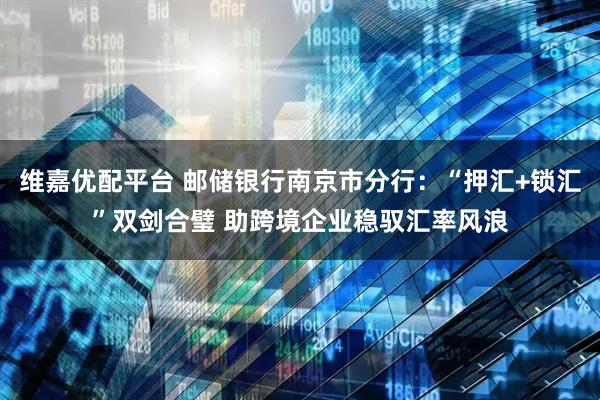维嘉优配平台 邮储银行南京市分行：“押汇+锁汇”双剑合璧 助跨境企业稳驭汇率风浪